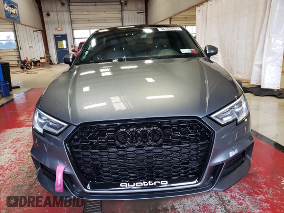 2018 Audi A3 Sedan Premium Plus with VIN WAUJ8GFF8J1089052, listed as a Copart auction lot 48785904 with 47,397 mi miles. Bid and sale history available at carsss.com. Image 5.