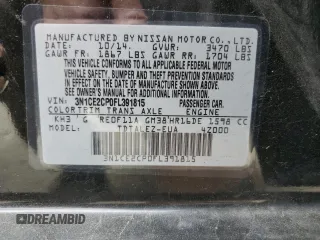 2015 Nissan Note SL с VIN 3N1CE2CP0FL391815, выставлен на аукционе Copart как лот 60362285 с пробегом 90 859 миль миль и Списание • Salvage title. История ставок и продаж доступна на DreamBid. Изображение 12.