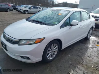 2012 Honda Civic Sdn EX with VIN 2HGFB2F83CH607671, listed as a IAAI auction lot 41644747 with 143,578 mi miles. Bid and sale history available at carsss.com. Image 18.