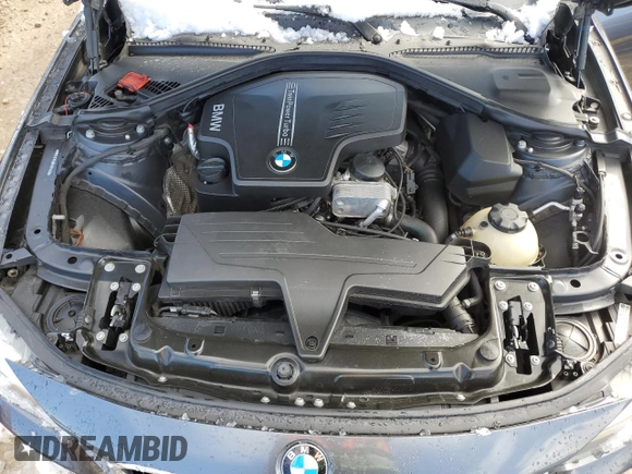 2014 BMW 3 Series 328i with VIN WBA3C1C56EK107483, listed as a Copart auction lot 47889065 with 0 mi miles and Salvage Title. Bid and sale history available at carsss.com. Image 11.