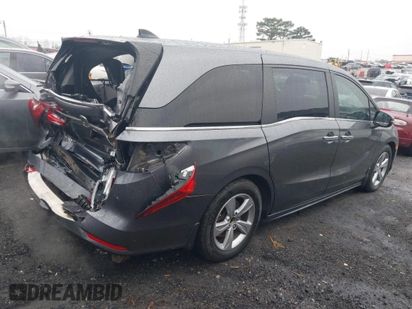 2019 Honda Odyssey EX with VIN 5FNRL6H5XKB037336, listed as a IAAI auction lot 41626180 with 155,697 mi miles and . Bid and sale history available at DreamBid. Image 4.