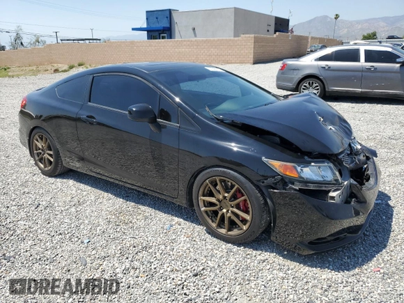2012 Honda Civic Si with VIN 2HGFG4A58CH702723, listed as a Copart auction lot 57642215 with 99,385 mi miles and Salvage title. Bid and sale history available at DreamBid. Image 4.