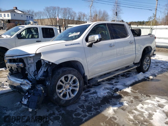 2024 Chevrolet Silverado 1500 LTZ with VIN 2GCUDGED7R1241386, listed as a Copart auction lot 42192895 with 12,203 mi miles and Salvage Title. Bid and sale history available at DreamBid. Image 1.