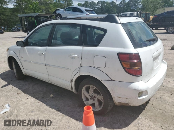 2004 Pontiac Vibe z VIN 5Y2SL64874Z441712, wystawiony jako Copart lot #57106215 z przebiegiem Nie podano mil oraz Tytuł czysty. Historia ofert i sprzedaży dostępna na DreamBid. Obrazek 2.