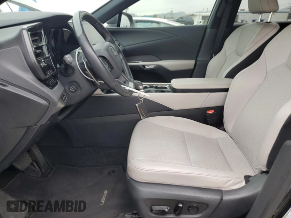 2023 Lexus RX 350h with VIN 2T2BBMCA9PC017082, listed as a Copart auction lot 56201845 with 3,605 mi miles and Salvage title. Bid and sale history available at DreamBid. Image 7.