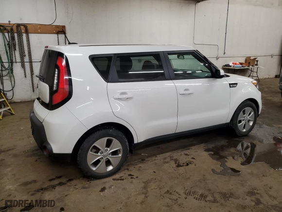 2015 Kia Soul with VIN KNDJN2A27F7231107, listed as a Copart auction lot 44318935 with 53,682 mi miles and Non Repairable. Bid and sale history available at carsss.com. Image 3.