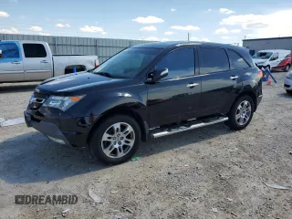 2008 Acura MDX Tech Pkg with VIN 2HNYD28348H518454, listed as a Copart auction lot 46872425 with 0 mi miles and Salvage Title. Bid and sale history available at carsss.com. Image 1.