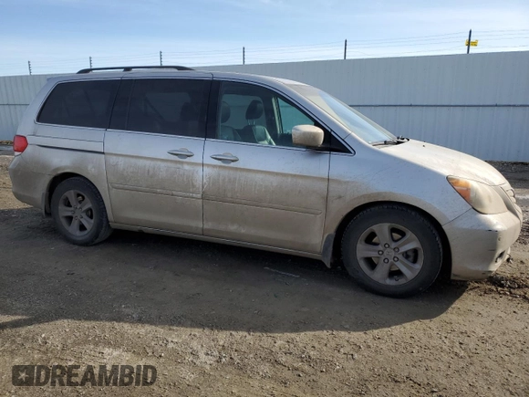 2008 Honda Odyssey Touring with VIN 5FNRL38828B507991, listed as a Copart auction lot 48154005 with 500,195 mi miles and Clean Title. Bid and sale history available at carsss.com. Image 4.