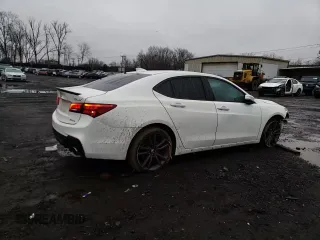 2020 Acura TLX w/A-Spec Pkg with VIN 19UUB3F62LA002681, listed as a Copart auction lot 83620234 with 93,305 mi miles and Salvage Title. Bid and sale history available at carsss.com. Image 11.