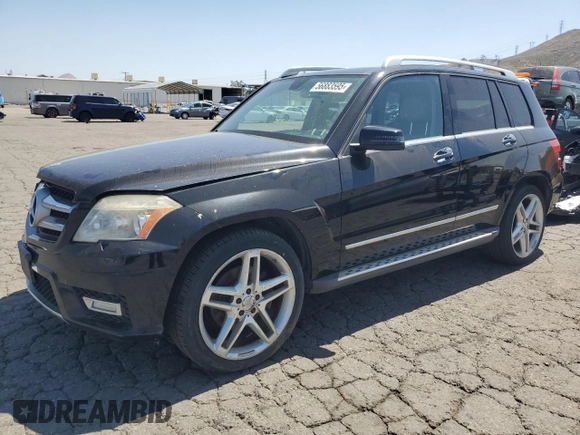 2011 Mercedes-Benz GLK 350 with VIN WDCGG8HB4BF594312, listed as a Copart auction lot 56883595 with 155,582 mi miles and Clean Title. Bid and sale history available at DreamBid. Image 1.