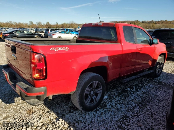 2018 Chevrolet Colorado 4WD Work Truck with VIN 1GCHTBEA8J1118588, listed as a Copart auction lot 80046004 with 108,762 mi miles and Salvage Title. Bid and sale history available at carsss.com. Image 3.