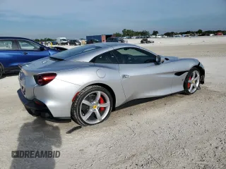 2023 Ferrari Portofino z VIN ZFF02RPA8P0296832, wystawiony jako Copart lot #50396035 z przebiegiem 337 mil mil oraz Szkody całkowita. Historia ofert i sprzedaży dostępna na DreamBid. Obrazek 3.