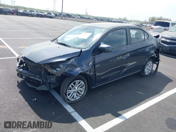2024 Mitsubishi Mirage ES с VIN ML32FUFJ3RHF00320, выставлен на аукционе IAAI как лот 41879333 с пробегом 28 189 миль миль и . История ставок и продаж доступна на DreamBid. Изображение 2.
