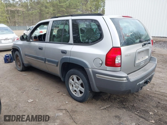 2004 Isuzu Ascender S с VIN 4NUDS13S542101645, выставлен на аукционе IAAI как лот 41909047 с пробегом 102 507 миль миль и . История ставок и продаж доступна на DreamBid. Изображение 3.