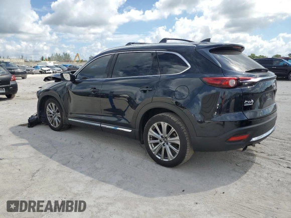 2021 Mazda CX-9 Signature with VIN JM3TCBEY5M0535353, listed as a Copart auction lot 67706083 with 15,880 mi miles and Non repairable. Bid and sale history available at DreamBid. Image 2.