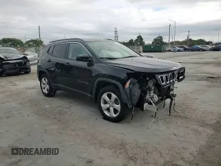2019 Jeep Compass Latitude with VIN 3C4NJCBB7KT851656, listed as a Copart auction lot 88621445 with Not Provided miles and Salvage Title. Bid and sale history available at DreamBid. Image 11.