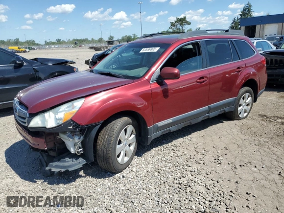 2012 Subaru Outback Limited with VIN 4S4BREKC6C2257316, listed as a Copart auction lot 62689805 with 116,962 mi miles and Salvage title. Bid and sale history available at DreamBid. Image 1.
