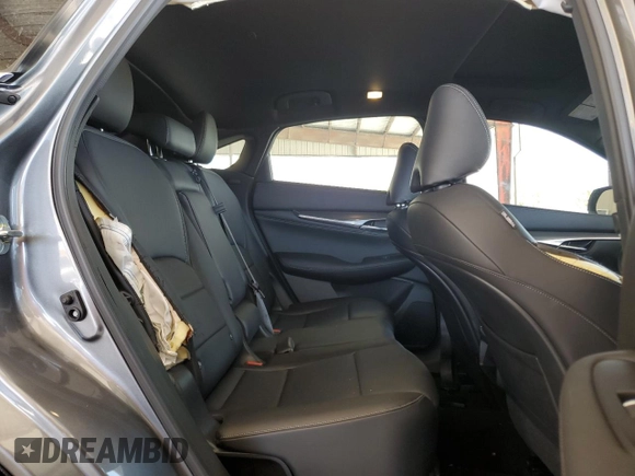 2023 Infiniti QX55 Luxe with VIN 3PCAJ5JR4PF123016, listed as a Copart auction lot 58630185 with 12,488 mi miles and Salvage title. Bid and sale history available at DreamBid. Image 10.