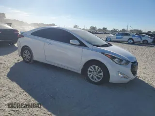 2014 Hyundai Elantra Coupe with VIN KMHDH6AH4EU024945, listed as a Copart auction lot 88100045 with 158,397 mi miles and Salvage Title. Bid and sale history available at carsss.com. Image 4.
