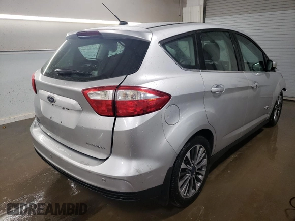 2017 Ford C-Max Energi Titanium with VIN 1FADP5FU8HL100061, listed as a Copart auction lot 74815223 with 78,605 mi miles. Bid and sale history available at carsss.com. Image 3.