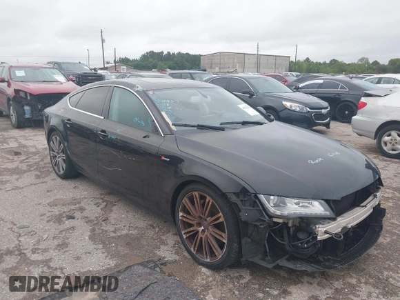 2012 Audi A7 Premium Plus with VIN WAUSGAFC8CN002238, listed as a IAAI auction lot 40278325 with 97,544 mi miles and . Bid and sale history available at DreamBid. Image 1.