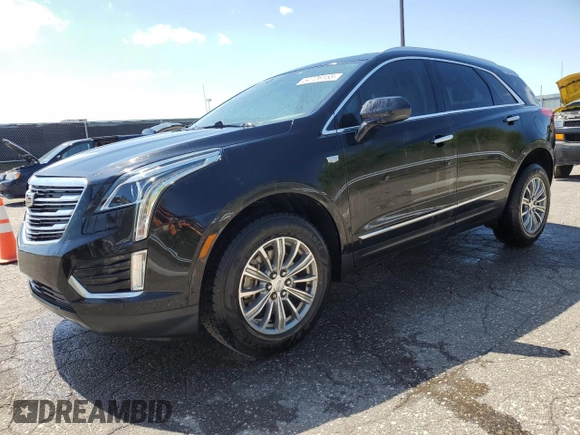 2017 Cadillac XT5 Luxury FWD with VIN 1GYKNBRS1HZ209632, listed as a Copart auction lot 54726155 with 53,924 mi miles and Clean Title. Bid and sale history available at DreamBid. Image 1.