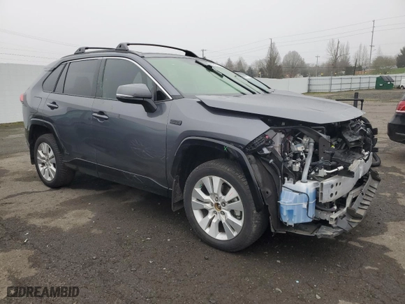 2023 Toyota RAV4 Prime SE with VIN JTMAB3FV6PD116888, listed as a Copart auction lot 87912195 with NaN miles and Salvage Title. Bid and sale history available at carsss.com. Image 4.