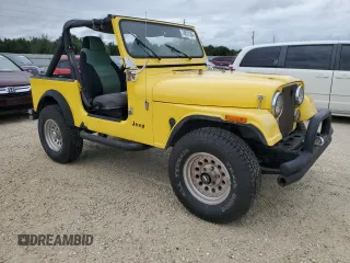 1983 Jeep CJ z VIN 1JCCM87AXDT028695, wystawiony jako Copart lot #74812184 z przebiegiem Nie podano mil oraz Szkody całkowita. Historia ofert i sprzedaży dostępna na DreamBid. Obrazek 4.
