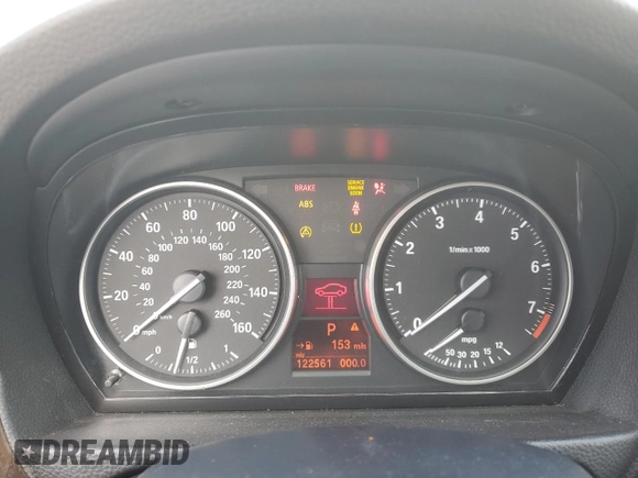 2010 BMW 3 Series 328i with VIN WBAPH5G59ANM70096, listed as a Copart auction lot 47811155 with 122,561 mi miles and Clean Title. Bid and sale history available at DreamBid. Image 9.