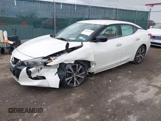 2017 Nissan Maxima SV with VIN 1N4AA6AP5HC447844, listed as a IAAI auction lot 40824768 with 90,488 mi miles. Bid and sale history available at carsss.com. Image 17.