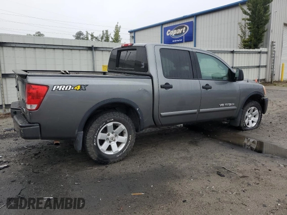 2015 Nissan Titan Pro-4X with VIN 1N6BA0EC2FN504261, listed as a Copart auction lot 50926675 with Not provided miles and Clean title. Bid and sale history available at DreamBid. Image 3.