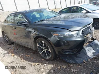2014 Ford Taurus SHO with VIN 1FAHP2KT8EG131067, listed as a IAAI auction lot 42102086 with 107,822 mi miles. Bid and sale history available at carsss.com. Image 1.