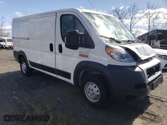 2021 Ram ProMaster Cargo with VIN 3C6LRVVG6ME554234, listed as a Copart auction lot 51424815 with 74,691 mi miles and Salvage Title. Bid and sale history available at DreamBid. Image 4.