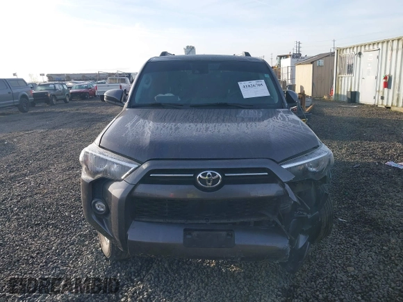 2021 Toyota 4Runner SR5 with VIN JTEMU5JR8M5878358, listed as a IAAI auction lot 41826705 with 76,748 mi miles and . Bid and sale history available at DreamBid. Image 11.