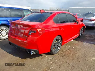 2018 Subaru WRX Limited with VIN JF1VA1L60J8818202, listed as a IAAI auction lot 41491934 with 49,399 mi miles. Bid and sale history available at carsss.com. Image 4.