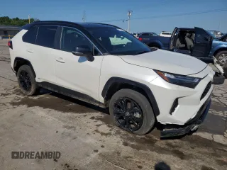 2024 Toyota RAV4 Hybrid XSE с VIN 2T3E6RFV2RW061726, выставлен на аукционе Copart как лот 62136645 с пробегом 22 680 миль миль и Списание • Salvage title. История ставок и продаж доступна на DreamBid. Изображение 4.