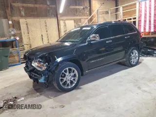 2014 Jeep Grand Cherokee Summit with VIN 1C4RJFJT7EC398488, listed as a Copart auction lot 57593975 with 64,630 mi miles and Clean title. Bid and sale history available at DreamBid. Image 1.