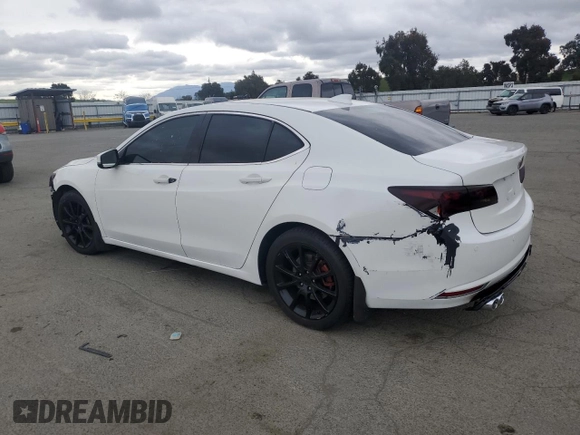 2015 Acura TLX V6 Advance with VIN 19UUB2F74FA025015, listed as a Copart auction lot 47667405 with 94,506 mi miles and Salvage Title. Bid and sale history available at carsss.com. Image 2.