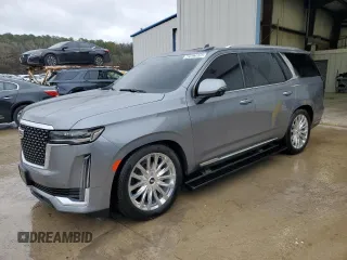 2022 Cadillac Escalade Premium Luxury z VIN 1GYS3CKL9NR180892, wystawiony jako Copart lot #42823935 z przebiegiem 67 540 mil mil oraz Czysty tytuł • Clean title. Historia ofert i sprzedaży dostępna na DreamBid. Obrazek 1.