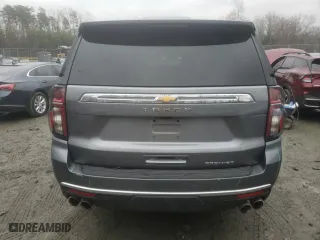 2021 Chevrolet Tahoe Premier with VIN 1GNSKSKDXMR122730, listed as a Copart auction lot 84590204 with 30,560 mi miles and Salvage Title. Bid and sale history available at carsss.com. Image 6.