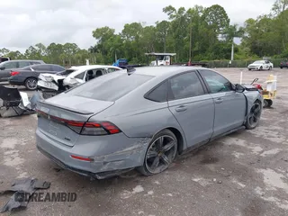 2023 Honda Accord Sport-L with VIN 1HGCY2F72PA053505, listed as a IAAI auction lot 42603967 with 38,944 mi miles and . Bid and sale history available at DreamBid. Image 4.