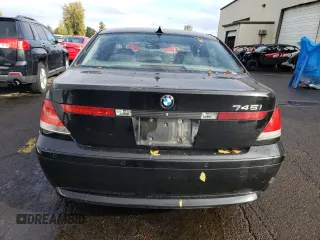 2003 BMW 7 Series 745i with VIN WBAGL63463DP67983, listed as a Copart auction lot 78225504 with Not provided miles and Clean title. Bid and sale history available at DreamBid. Image 6.