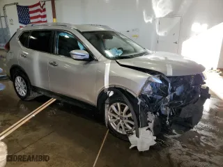 2020 Nissan Rogue SV with VIN KNMAT2MV3LP538894, listed as a Copart auction lot 43023435 with 66,374 mi miles and Salvage Title. Bid and sale history available at carsss.com. Image 4.