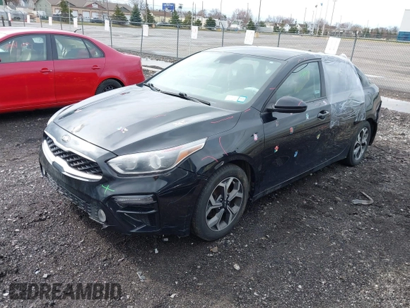 2020 Kia Forte LXS with VIN 3KPF24AD7LE168257, listed as a IAAI auction lot 41946939 with 122,390 mi miles and . Bid and sale history available at carsss.com. Image 2.