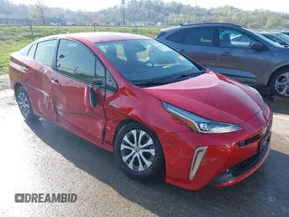 2020 Toyota Prius LE with VIN JTDL9RFU8L3019030, listed as a IAAI auction lot 41973490 with 58,361 mi miles and . Bid and sale history available at DreamBid. Image 1.