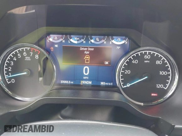 2023 Ford F-150 XL with VIN 1FTEW1C53PFC27708, listed as a IAAI auction lot 42654990 with 37,093 mi miles and . Bid and sale history available at DreamBid. Image 7.