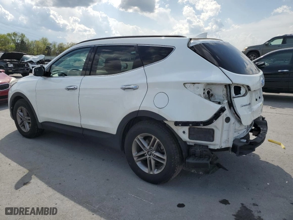2017 Hyundai Santa Fe Sport 2.4L with VIN 5NMZU3LB9HH011861, listed as a Copart auction lot 52316105 with 85,301 mi miles and Salvage Title. Bid and sale history available at carsss.com. Image 2.