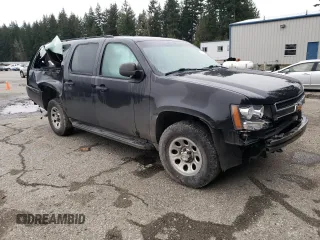2010 Chevrolet Suburban LS z VIN 1GNUKHE3XAR192464, wystawiony jako Copart lot #87311324 z przebiegiem Nie podano mil oraz Szkoda całkowita • Salvage title. Historia ofert i sprzedaży dostępna na DreamBid. Obrazek 4.