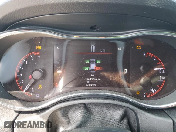 2014 Dodge Durango Limited with VIN 1C4RDJDG2EC549102, listed as a Copart auction lot 53894805 with 97,052 mi miles and Salvage title. Bid and sale history available at DreamBid. Image 9.