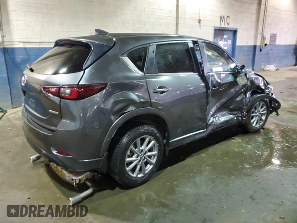 2024 Mazda CX-5 S Carbon Edition z VIN JM3KFBCL7R0405124, wystawiony jako Copart lot #84849344 z przebiegiem 10 811 mil mil oraz Szkoda całkowita • Salvage title. Historia ofert i sprzedaży dostępna na DreamBid. Obrazek 3.